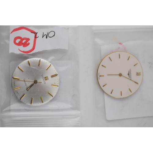 422 - 3 watch movements to include a men's Longines Seastar Watch movement calibre 781.1, a ladies Longine... 