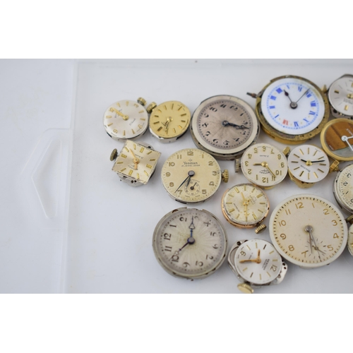 429 - A collection of 23 vintage and antique pocket watches movements a/f. Of note several good examples w... 