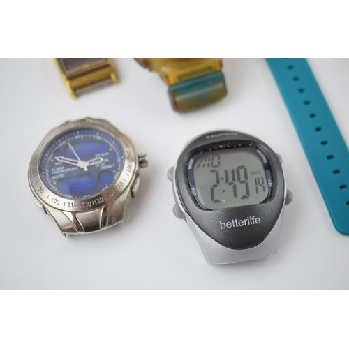 432 - A collection of Casio digital watches to include vintage examples and Baby G, Timex, G Illuminator. ... 