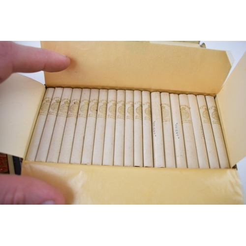 702 - An original box of Kyprinos Cyprus cigarettes with contents (circa 95) with a cased collection of 'S... 