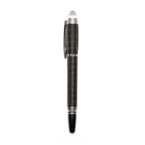 344 - Montblanc Starwalker Black Rollerball Pen, s/n XD1856086.