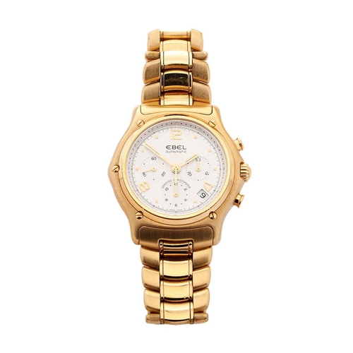 397 - Ebel Automatic 1911 gentleman's wristwatch, certified chronometer, 18ct gold case marked 18K Swiss, ...