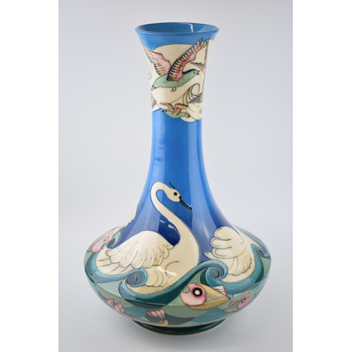 86 - Moorcroft Pottery, a large Prestige vase decorated in the Odyssey pattern by designer Beverley Wilke... 