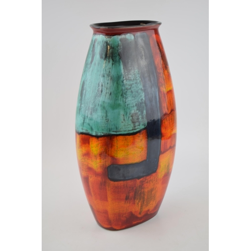 90 - Poole Pottery Abstract Vase, 37cm tall.