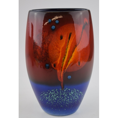 92 - Alan Clarke Timeslip vase, 24cm tall.