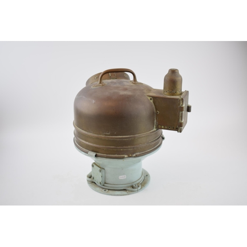 209 - WWII Binnacle compass, Royal Navy patent 0919 maritime, nautical binnacle. Liquid compass with binna... 