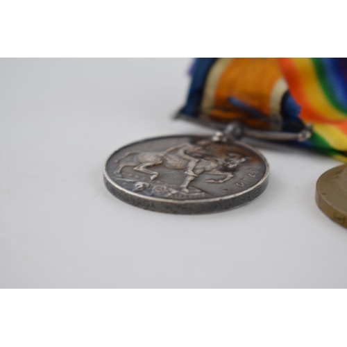 215 - World War One pair of medals to include silver 1914-1918 medal and 'The Great War for Civilisation' ... 