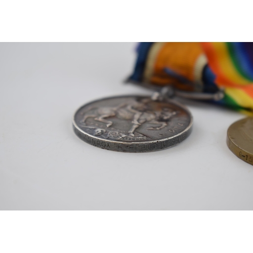 215 - World War One pair of medals to include silver 1914-1918 medal and 'The Great War for Civilisation' ... 