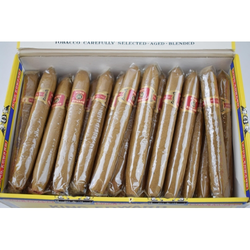 247 - Boxed King Edward Imperial cigars to include 37 cigars, all sealed in plastic wrappers.