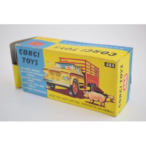 254 - A boxed Corgi Toys 484 Dodge 