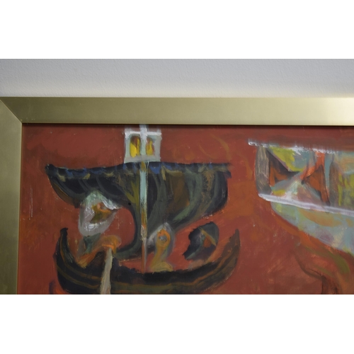 300 - Vincent Bennett (Plymouth 1910-1993), oil on board, 'Untitled' Signed 1978. 98 cm x 98 cm. ARR appli... 