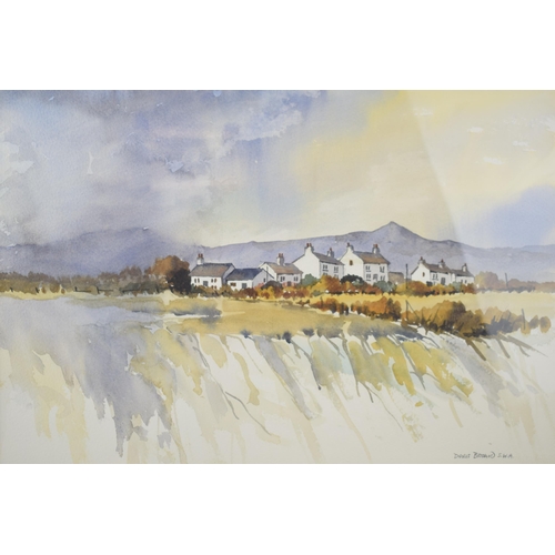 319 - Doris Brown, S.W.A  'Pembrookshire'  watercolour in gilt frame. 51cm x 35cm