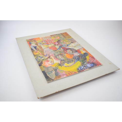 324 - Vincent Bennett (Plymouth 1910-1993), tempura on board, 'Draper's Shop'. 35.5 cm x 25.5 cm. ARR appl... 