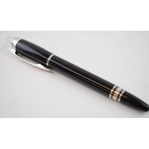 343 - Montblanc Starwalker Black Fineliner Drawing Pen, s/n XD1856086.