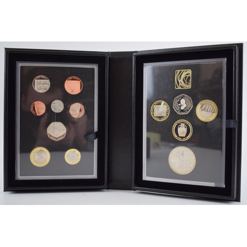 353 - Royal Mint The 2019 United Kingdom Proof Coin Set, boxed with certificate, in cardboard sleeve.