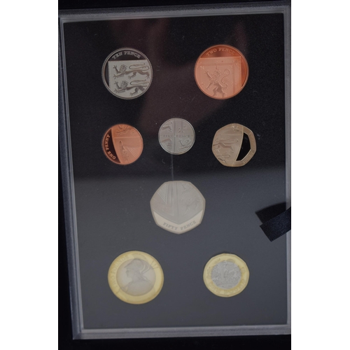 353 - Royal Mint The 2019 United Kingdom Proof Coin Set, boxed with certificate, in cardboard sleeve.