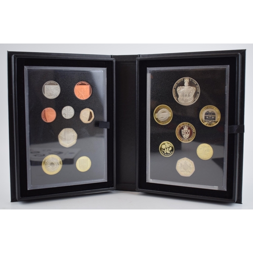 354 - Royal Mint The 2013 United Kingdom Proof Coin Set, boxed with certificate, in cardboard sleeve.