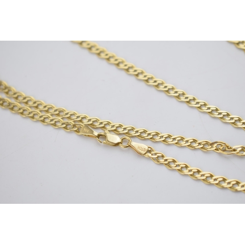 531 - 14ct gold necklace /  chain, 58cm long, 9.2 grams.