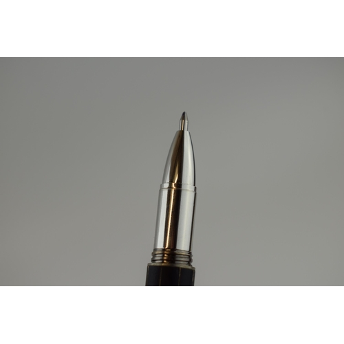 344 - Montblanc Starwalker Black Rollerball Pen, s/n XD1856086.