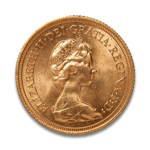 129 - FULL gold sovereign coin 1979