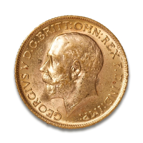 147 - Full sovereign gold coin 1915.