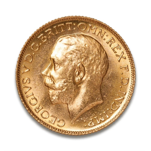 65 - FULL sovereign gold coin, George V, 1925.