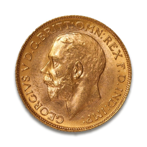 78 - Full sovereign gold coin 1911, with mint mark for Canada.