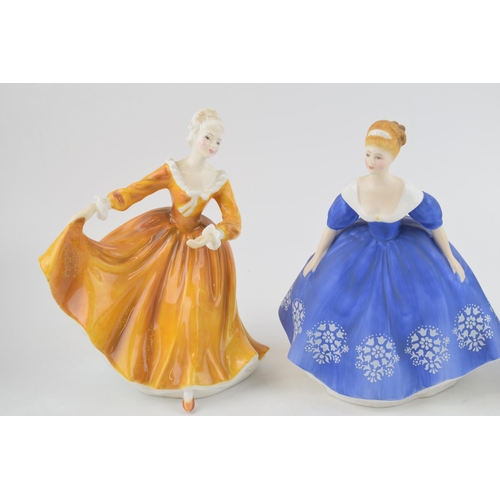 202 - Royal Doulton lady figures to include Dulcie HN2305, Kirsty HN2381 and Nina HN2347 (3).