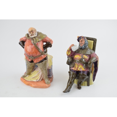 212 - Royal Doulton figures to include Falstaff HN2054 and The Foaming Quart HN162 (2).