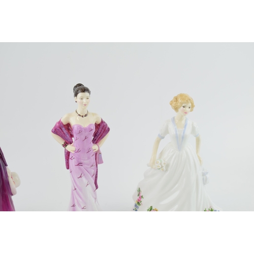 237 - Royal Doulton lady figures to include Louise HN3888, Melissa and Isabella (3).