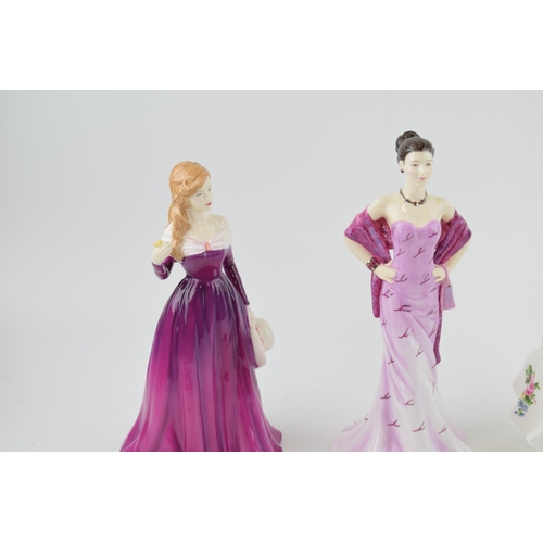 237 - Royal Doulton lady figures to include Louise HN3888, Melissa and Isabella (3).