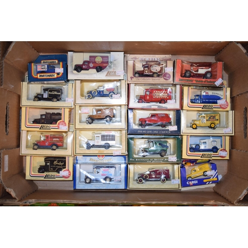 644 - A collection of boxed Models of Yesteryear by manufactures Corgi, Matchbox, Lledo, Approx 35+ (2 tra... 