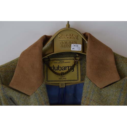 476 - Dubarry, Galway Ireland 100% pure wool Brand New With Tags ladies tweed blazer. Size UK 10 EU 36.