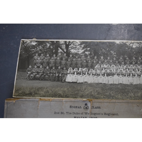 558 - A large and clear panoramic photo of the 4th London General Hospital RAMC unit 1916, superb clarity ... 