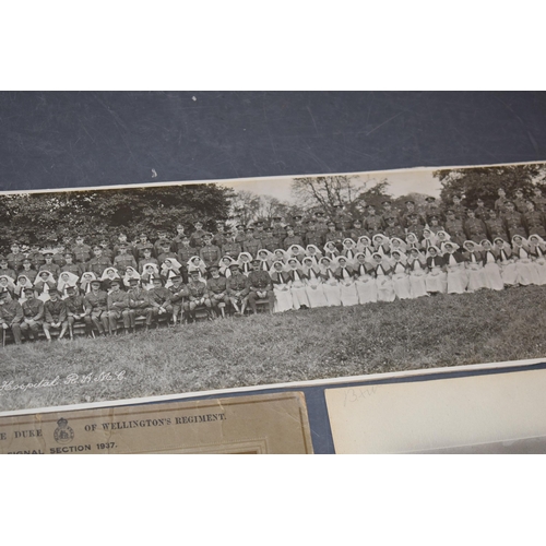 558 - A large and clear panoramic photo of the 4th London General Hospital RAMC unit 1916, superb clarity ... 