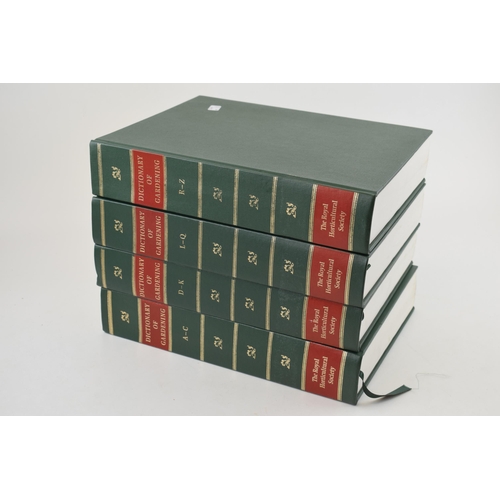 584 - Dictionary of Gardening, The Royal Horticultural Society. 1999. In four volumes.