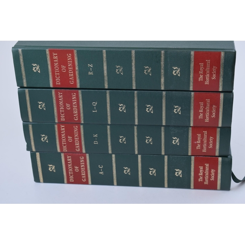 584 - Dictionary of Gardening, The Royal Horticultural Society. 1999. In four volumes.