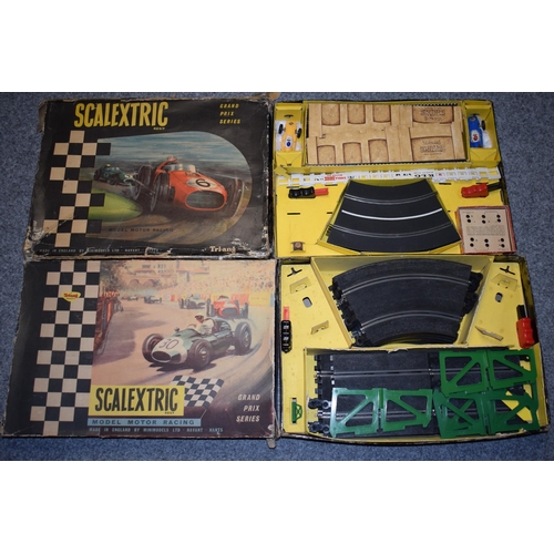 650 - A collection of vintage Scalextric sets to include boxed 'Model Motor Racing' with track and accesso... 