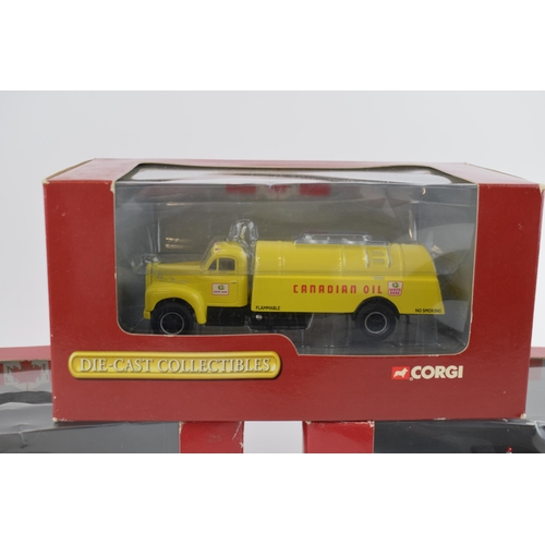 659 - Boxed Corgi die-cast models to include a Corgi 53301 1/50 Canadian Collection Mack B Rigid Tanker Wh... 