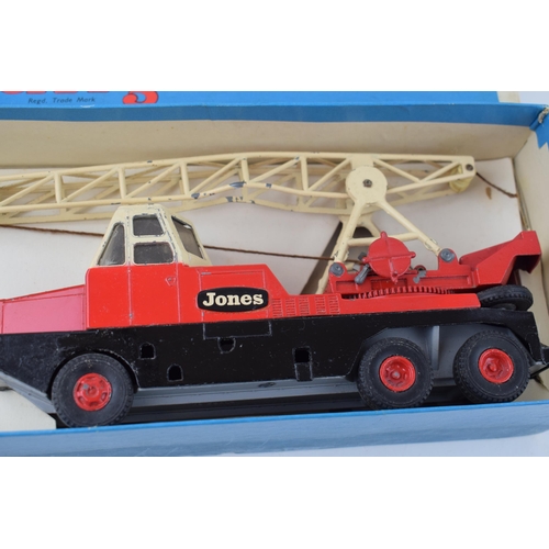 671 - Boxed Tri-ang Spot-On Jones KL 10/10 Mobile Crane with original operating instructions and cardboard... 