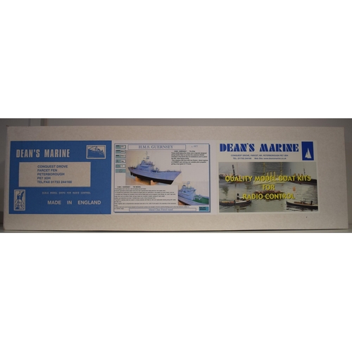 683 - Dean's Marine Model Boat Kit for Radio Control 'H.M.S GUERNSEY' Made in England. Island Class Patrol... 