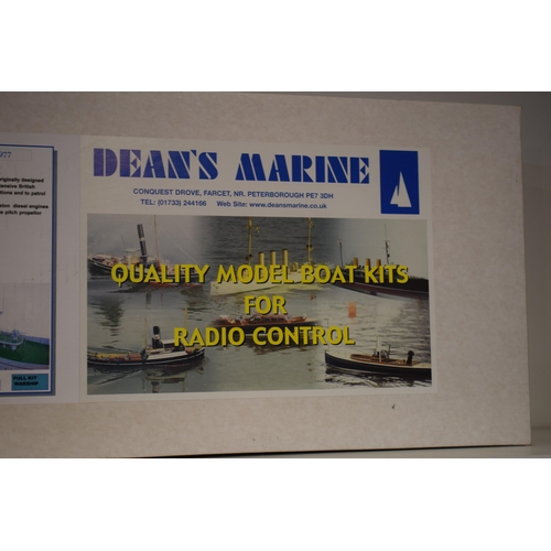 683 - Dean's Marine Model Boat Kit for Radio Control 'H.M.S GUERNSEY' Made in England. Island Class Patrol... 