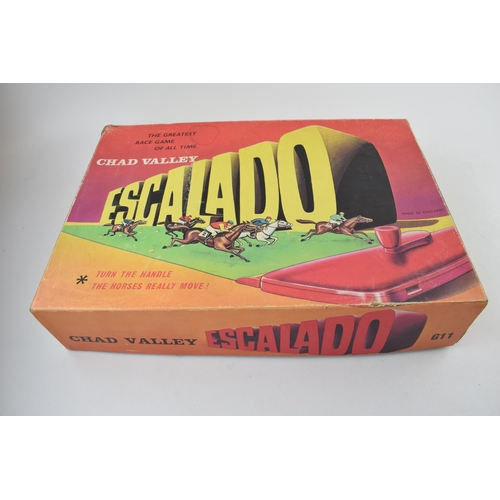 688 - Boxed vintage Chad Valley Escalado G11 horse racing game. Made in England.