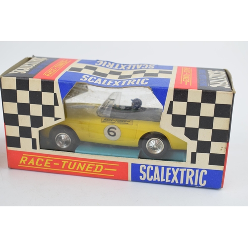 692 - Two vintage boxed Tri-ang Scalextic cars, 