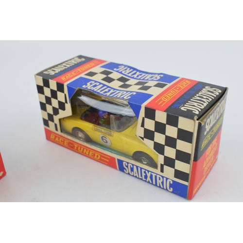 692 - Two vintage boxed Tri-ang Scalextic cars, 