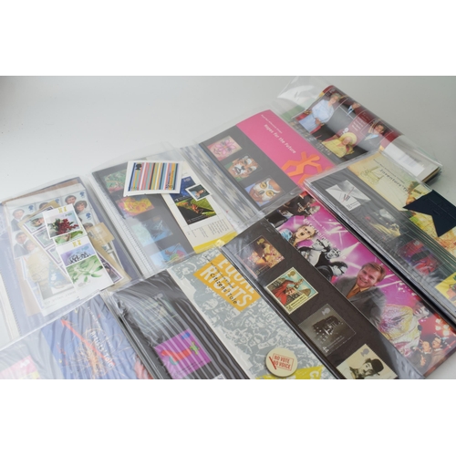 366R - 31 x UK presentation packs of stamps, together with additional sets and FDC (First Day Covers)