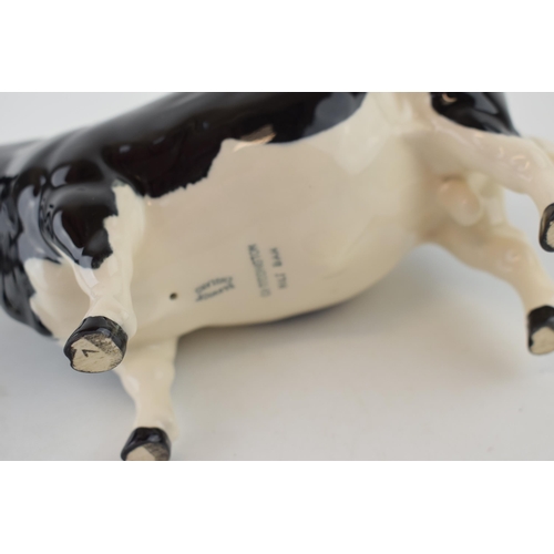 149 - Beswick Friesian Bull 1439A (restored ear).