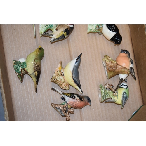 171 - Beswick birds to include a Chaffinch, a Bullfinch, a Greenfinch and others (9).