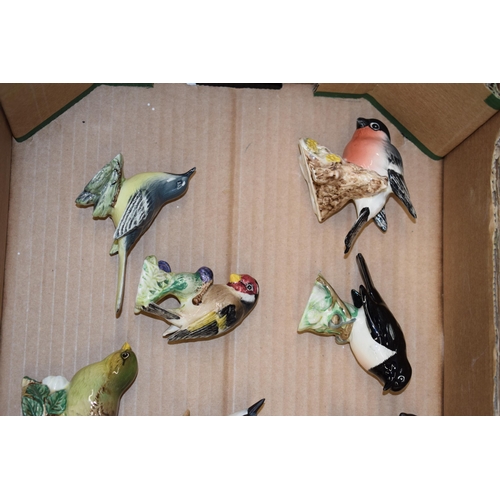 171 - Beswick birds to include a Chaffinch, a Bullfinch, a Greenfinch and others (9).