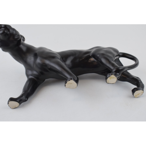 182 - Beswick tigress 1486 in matte black colourway.